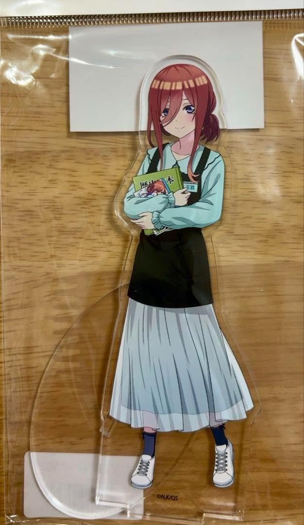 五等分の花嫁アパレルコラボ 中野三玖 BIGアクリルスタンド 中野三玖